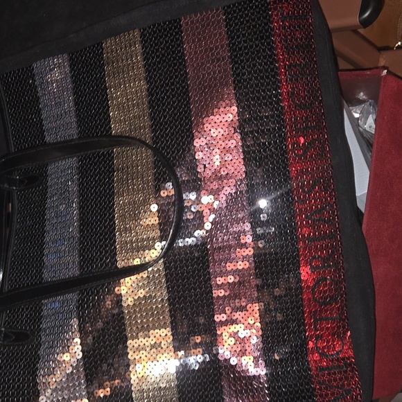 BIG Victoria Secrets tote canvas bag - Picture 4 of 15